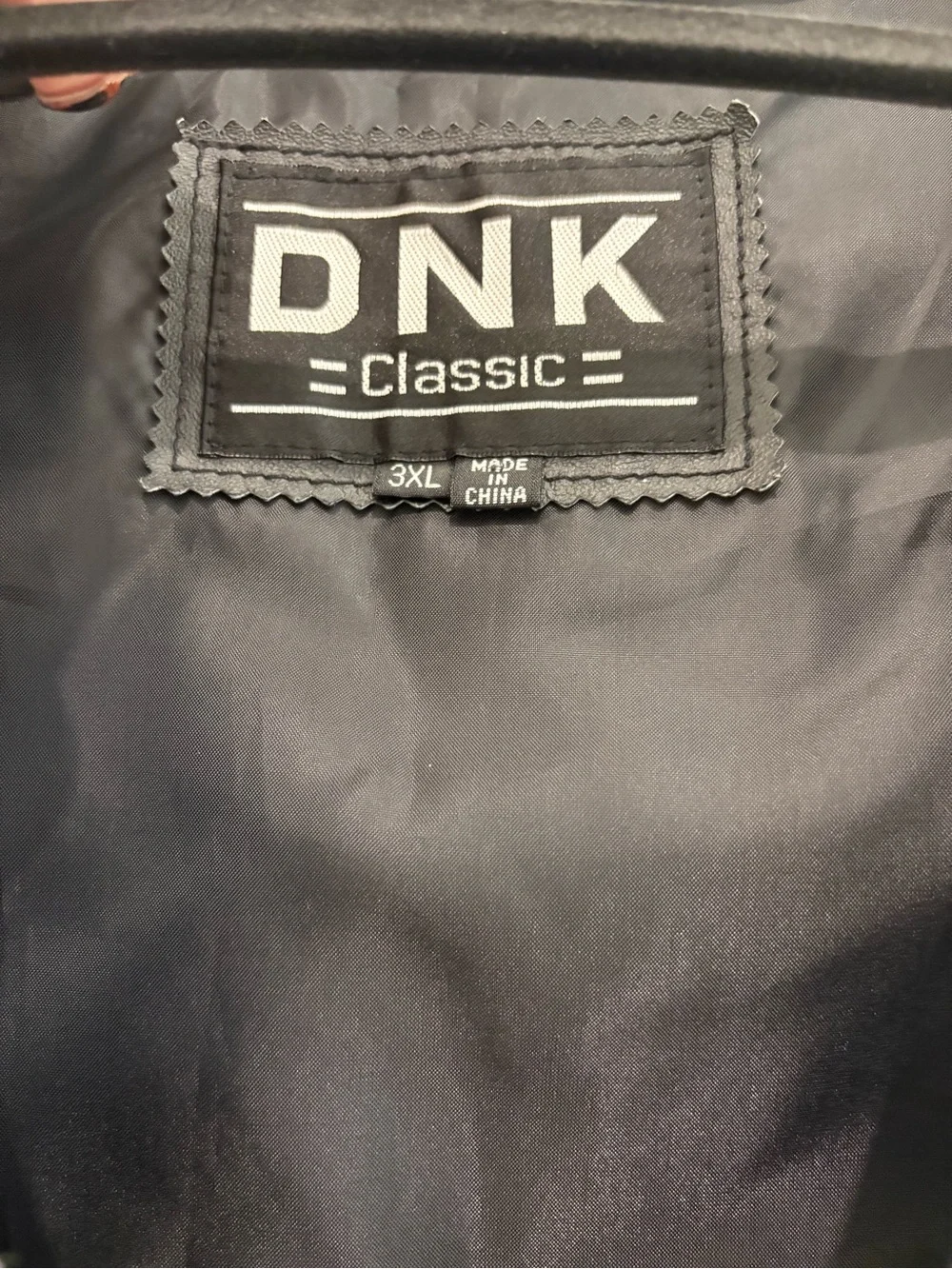 DNK Classic Men's Black Genuine Leather Vest
